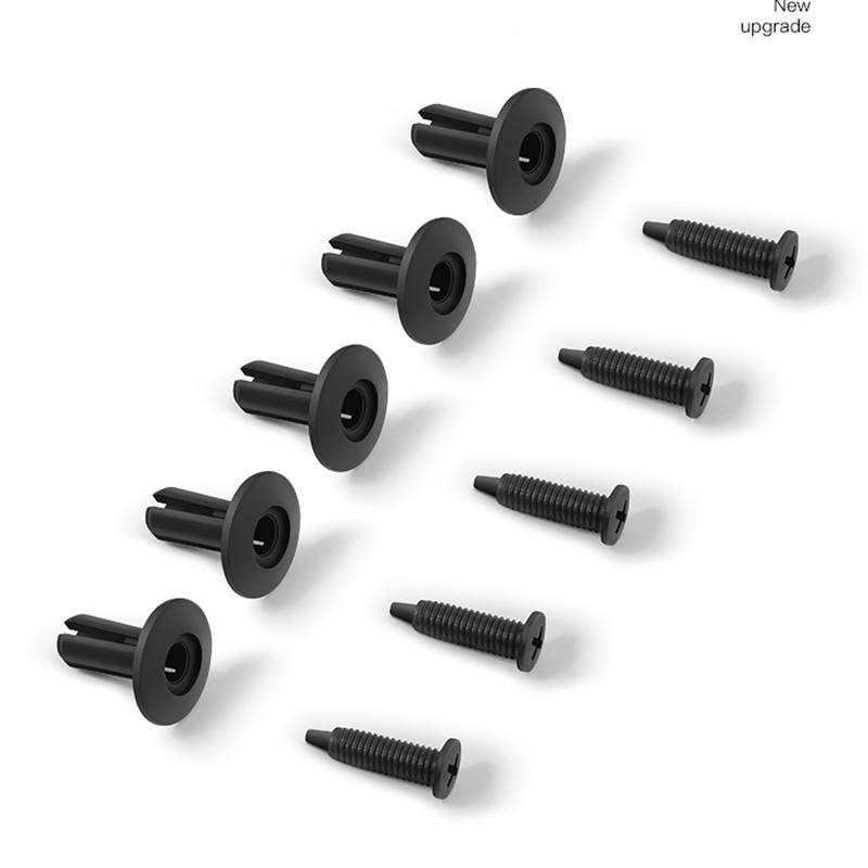 Futhope 4 bucăți clape de noroi față spate clapete de noroi model de înlocuire pentru protectie împotriva stropilor pentru Tesla Model 3 Model Y Protect