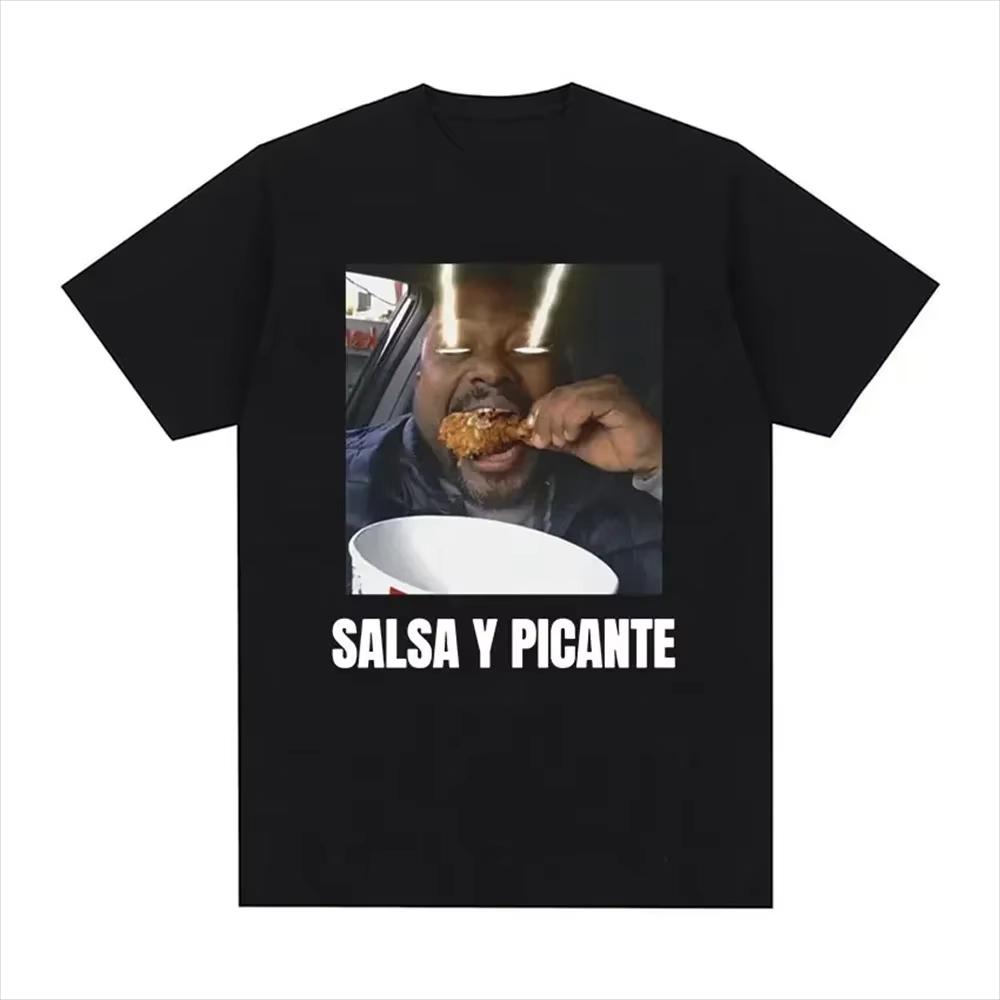 Don Pollo Salsa Y Picante Ohio Graphic T-Shirt Funny Men Women Fashion Short Sleeve T Shirts Tops Oversized Tshirt S