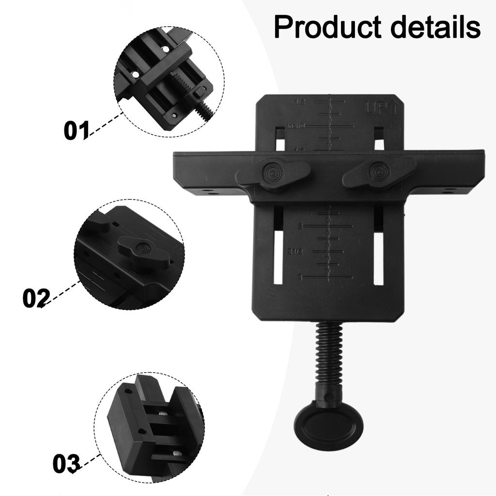 Auxiliary Installation Tool Cabinet Installation Tool ABS Plastic Face Frame/Frameless Household Tool Black Color