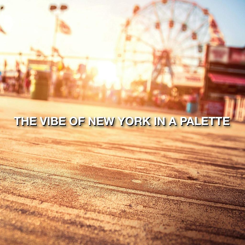 Maybelline New York Lidschattenpalette 6 Hochverblendbare Farben Transparenter Finish City Mini Coney Island Pops