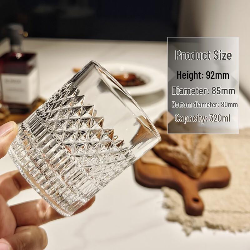 OLOEY Thickened Beer & Whiskey Glass Set