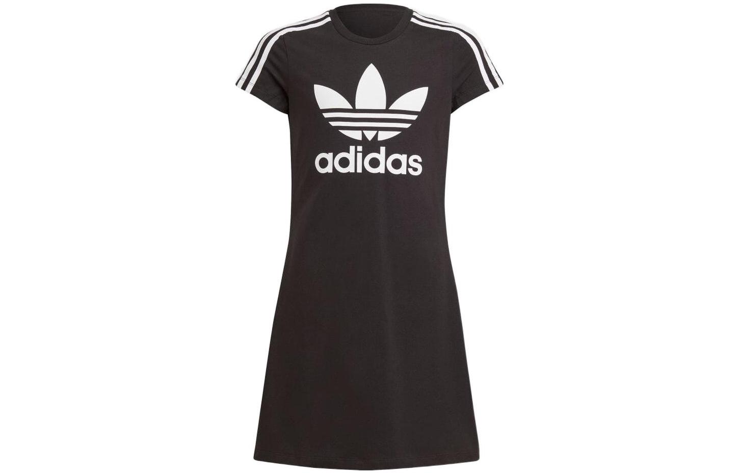 

Adidas Originals Kleid Children s Dress Summer Kids Black HK0289 140