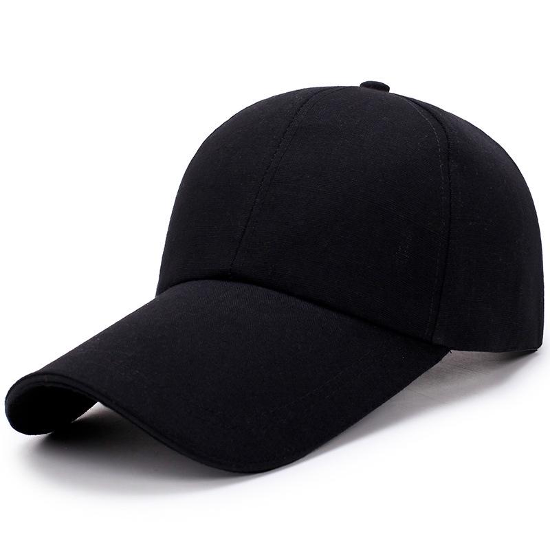 Unisex Extended Brim Baseball Cap - Sun Protection Outdoor Hat