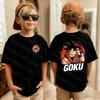 Anime Dragon Ball Kids T-shirt Son Goku Cute Cartoon Fashion Print Summer Cotton Boys Girls Loose Short Sleeve Clothing Gifts
