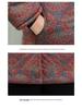 Warm, Thickened Stand Collar Jacket with Fleece Lining for Elderly Women (70-80 years), Cotton Padded for Cold-Proof Comfort.
