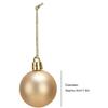 Ornement de Noël - AIMOONSA - 36 pièces - Incassable en PVC - Ø4 cm - 6 styles