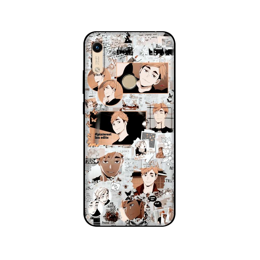 Black tpu Case For Huawei Honor 8a Prime 8s Prime 9 Lite honor 9A 9C 9X Premium 9x Pro 9S Case Cover  Miya Atsumu Haikyuu