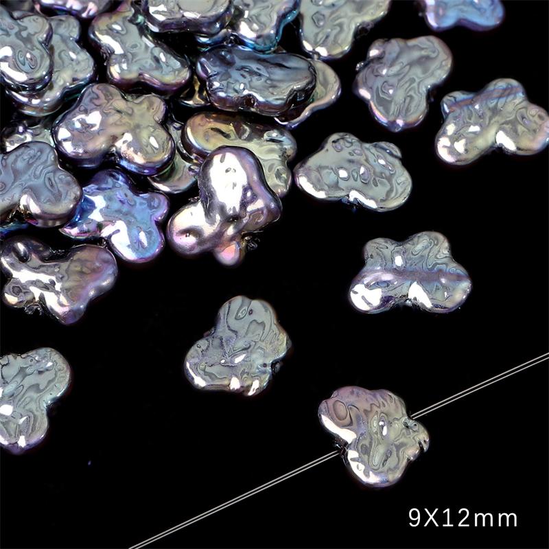 2 buc/pungă, de înaltă calitate, stil baroc, mărgele de perle ABS, brelocuri, pandantiv fluture inimă, pentru cercei, brăţară, bricolaj, bijuterii, accesorii