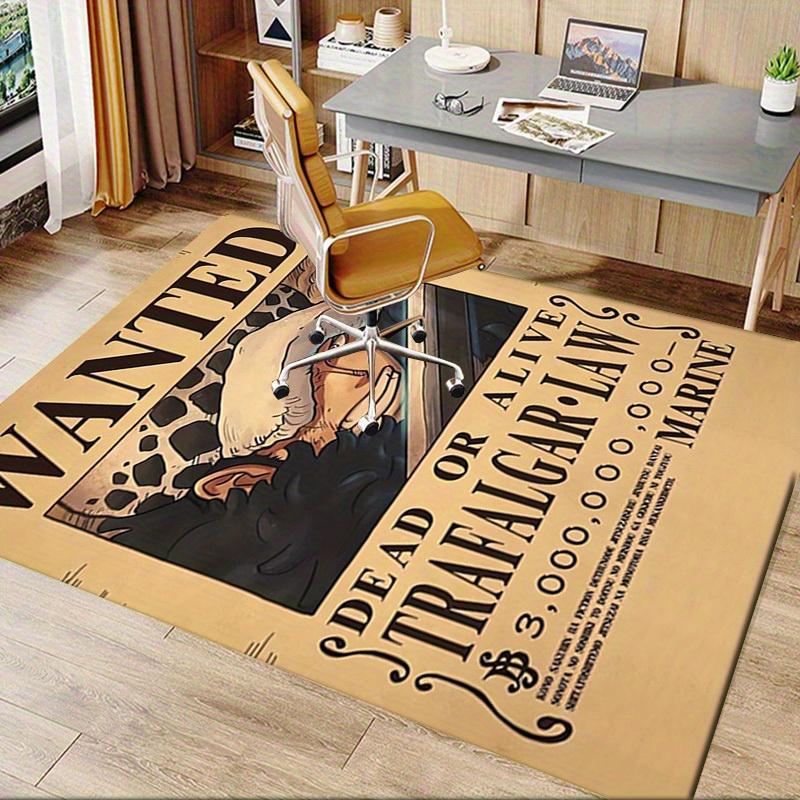 Büroteppich: Trafalgar Law Steckbrief Sofa Teppich, Stuhl Schutzdecke