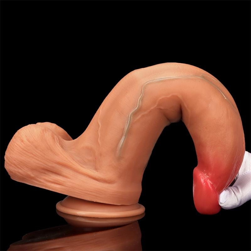Jumbo Liquid Silicone Double Hardness Simulation Oversized Dildo Big Anal Plug Adult Erotic Products