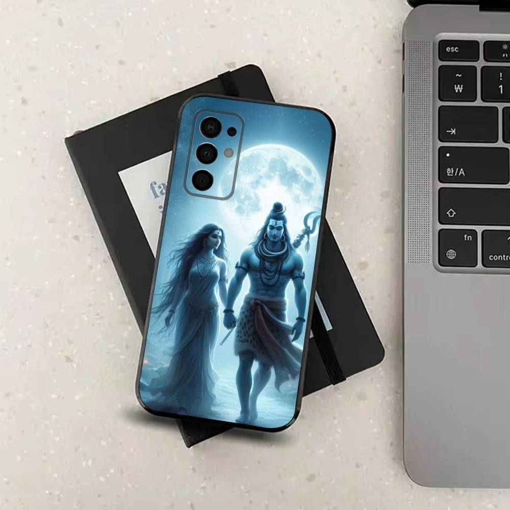 Lord Shiva Mahadevs of Indiav Case For Samsung Galaxy A73,72,41,J7,22,Note,31,8,9,52,71,53,32,Soft Black Silicone Cover