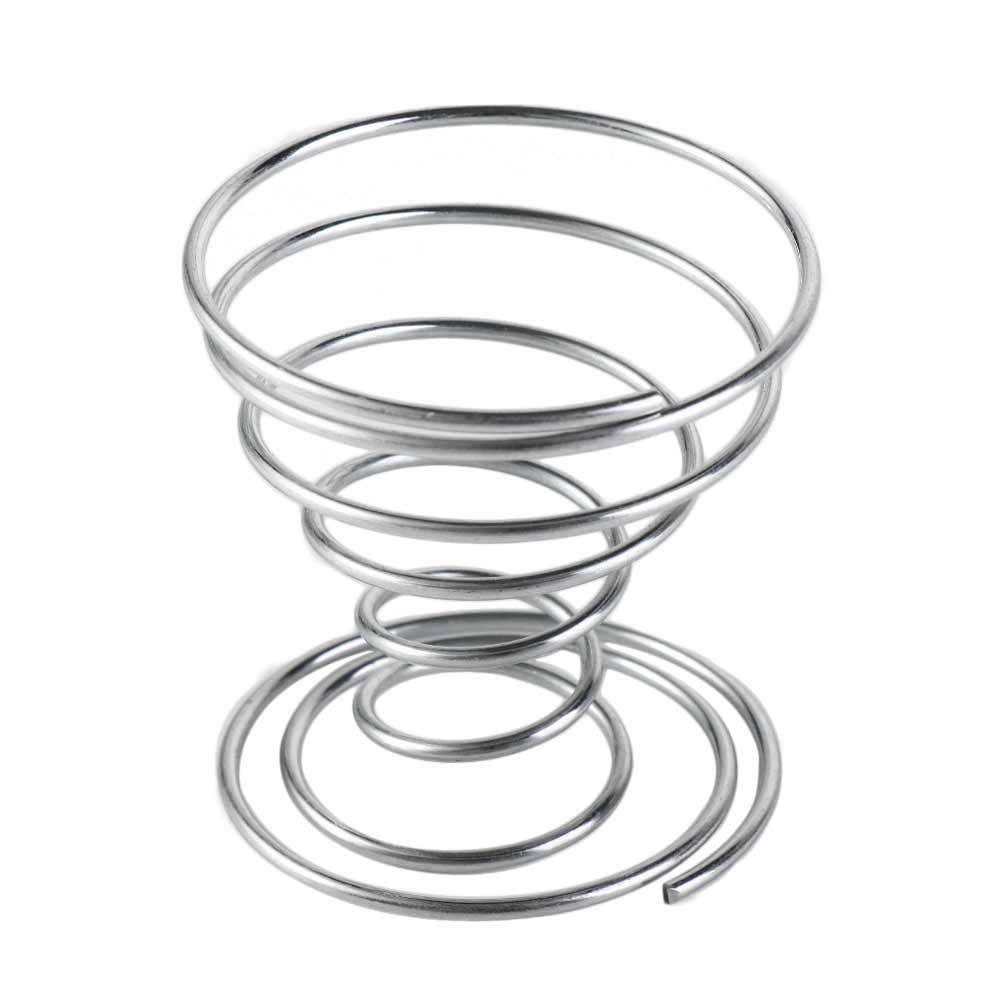 3Pcs/set Stainless Steel Air Plant Stand Pineapple Base Spring Wire Egg Tray Home Decor