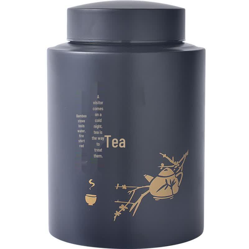 Premium Stainless Steel Tea Storage Canister
