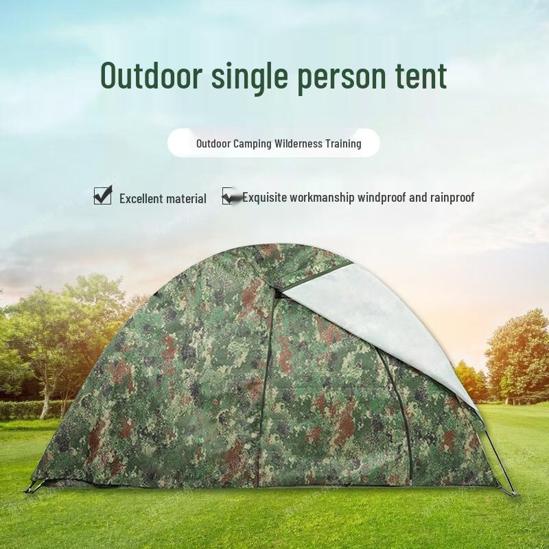 Chic Outdoor Single Person Double Layer Camping Tent