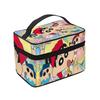[JMI] Crayon Shin-chan Kosmetiktasche, Stilvolle Kosmetiktasche, Tragbar, Funktional, Großes Fassungsvermögen, Wasserdicht, Kleiner Organizer, Leicht, Perfekt