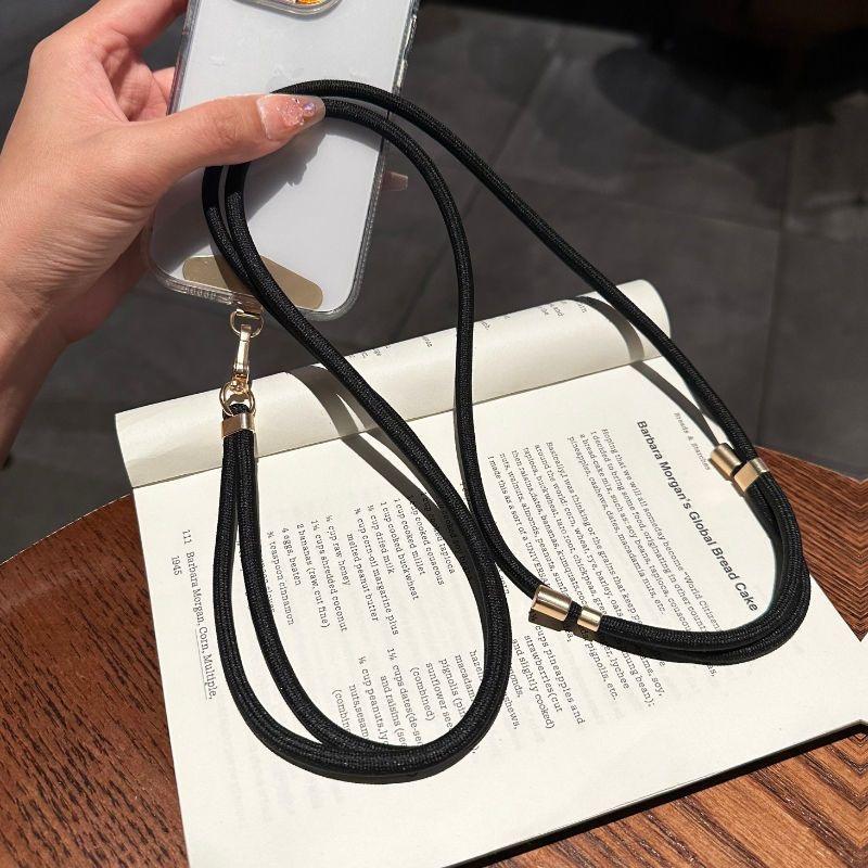 Laccetti Universali a Tracolla per Telefono con Toppa, Cinghia Regolabile per Cellulare, Cordino da Collo per Appendere il Cellulare