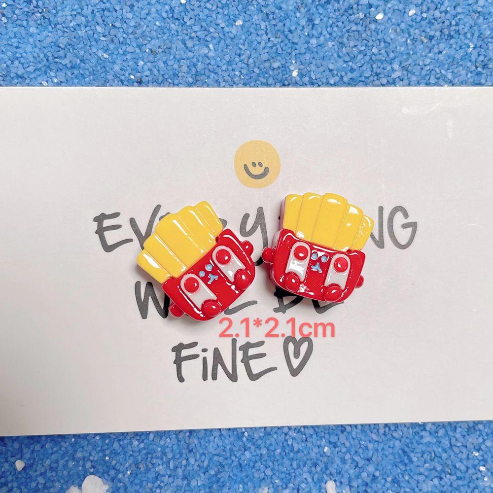 

Resin Western Food Accessories For Diy Crafts Creamy Gel Cartoon Toy Elements StyleA