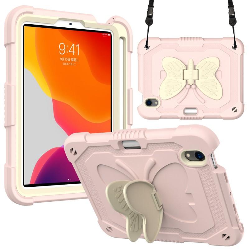 IPad Mini 6 Case With Pencil Slot Full Coverage Protective Cover Shockproof Anti-Scratch Slim Design 2021 Model