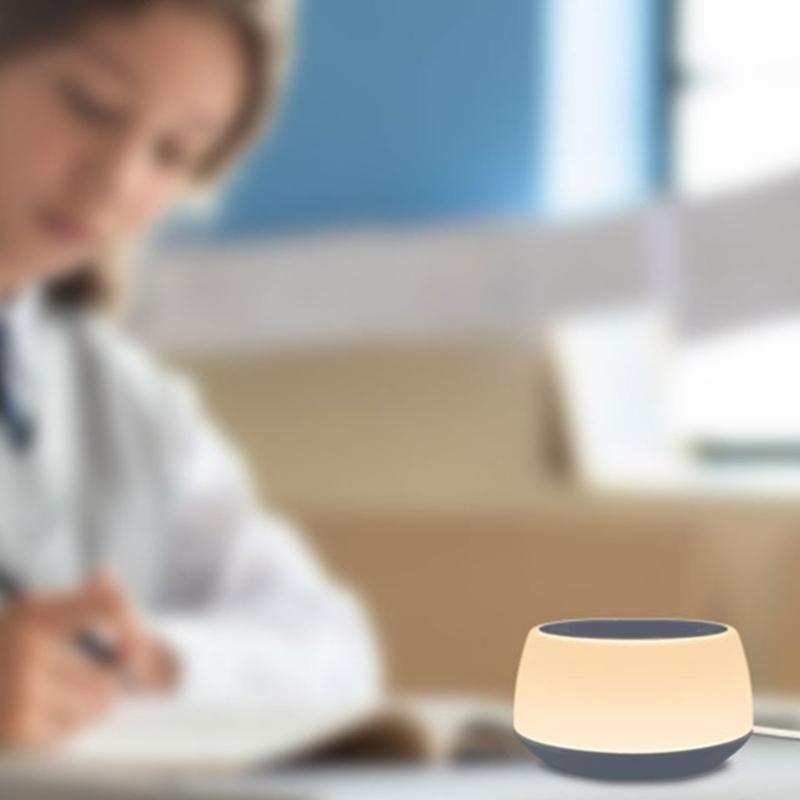 Portable Baby Sleep Machine Desktop White Noise Sound Machine for Baby Sleeping Soothing Sounds 15/30/60/90/120min Timer