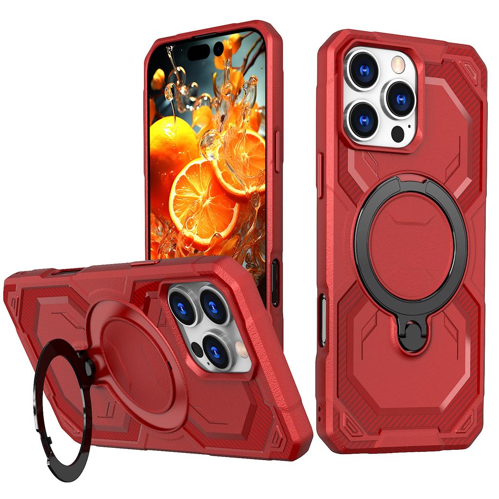 Winner for IPhone 16PRO Rotating Stand Phone Case Anti Shock and Anti Drop Matte for Apple 16E Case