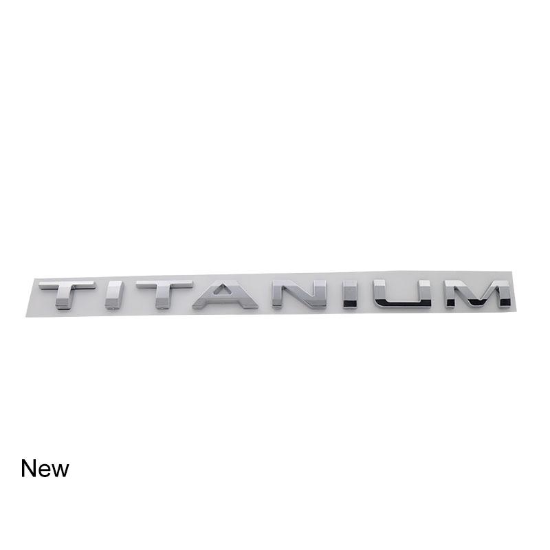 

3D ТИТАН для багажника Наклейка з назвою Емблема Значок Стікер abs-new-chrome