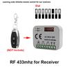 B03B - Universeller Garagentor-Fernbedienungsempfänger 2-Kanal-Schalter für Sender RX Multi-Frequenz 433-900MHz