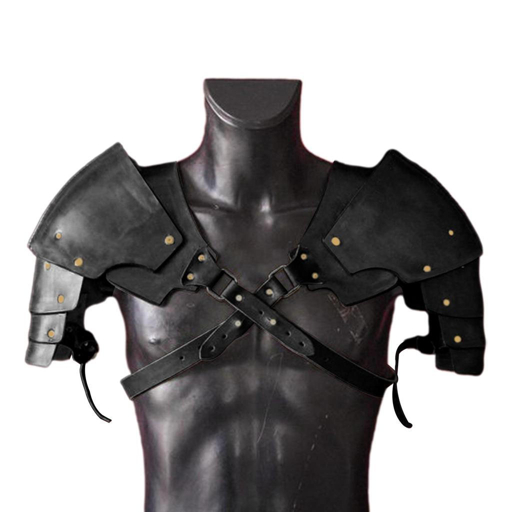 Medieval Shoulder Pauldron Body Chest Harness Fancy Dress