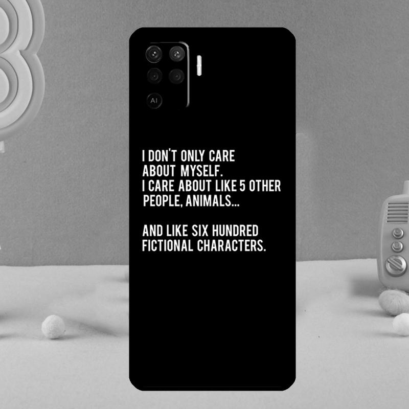 The Maze Runner Qoutes Phone Case For Oppo A78 A98 A80 A40 A60 A18 A38 A58 A15 A17 A77 A74 A94 A54 A57S A16 A76 A96
