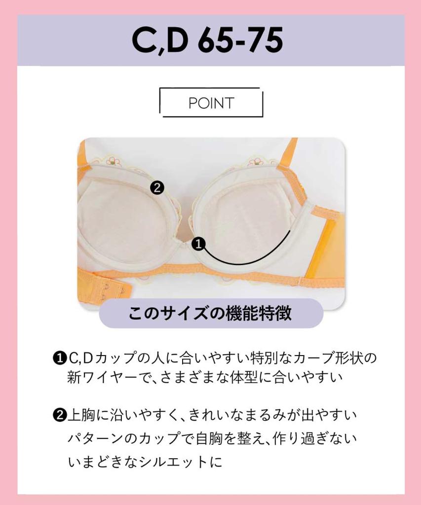 Amphi Personalized High Back Fits Plus C75 Bra, Design, Sides, Smoothing, A-G Cups, Sizes, [stylist 4U] Bra, BOG306, Women's, White,