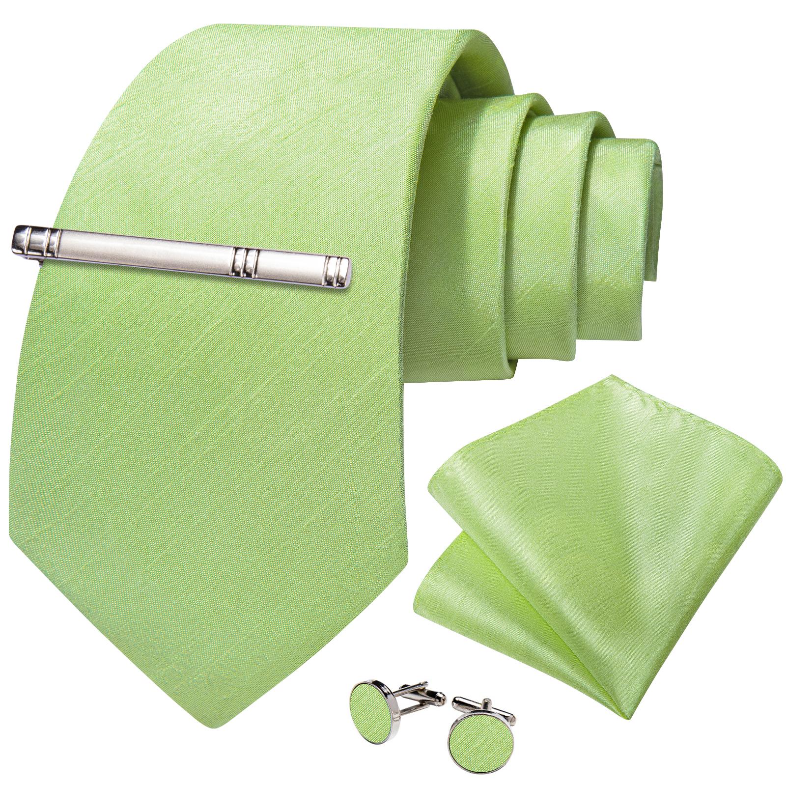 Slik Мужские зажимы для галстука Набор золотых полосатых галстуков Карманные квадратные — фото 29