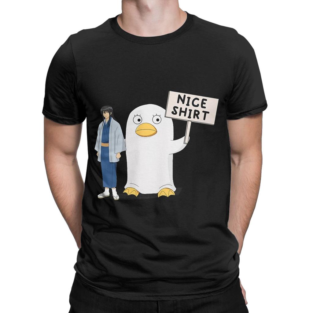 Oversized T Shirt Summer Gintamas  Trending T-Shirts  Gintoki Sakata  Tshirt for Men's Y2K Funny Wholesale Short Sleeve Tees