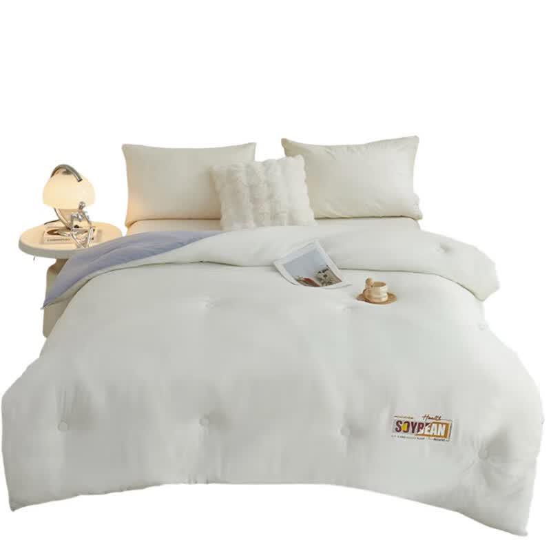 BijiaMan Feather Fiber Cloud-Feel Soybean Quilt