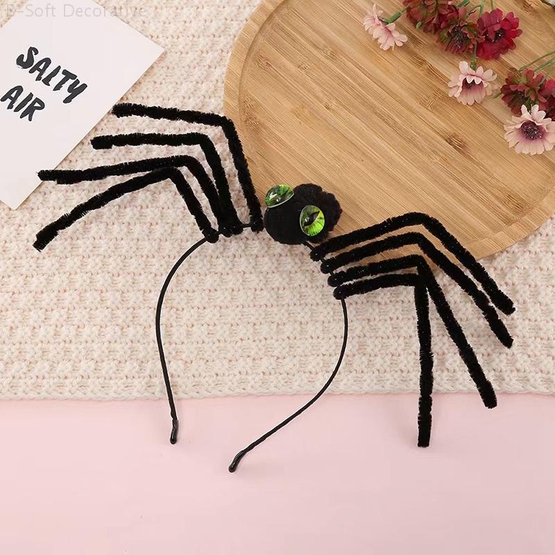 Halloween Headband Halloween Spider Headband Festival Party Hair Hoop Photography Props Hair Accessories Halloween Decor
