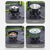 Foldable Camping Cooker  Burners Wind Resistant Flame 4 Leg Stability Compacts Portable Design for Outdoor Cooking