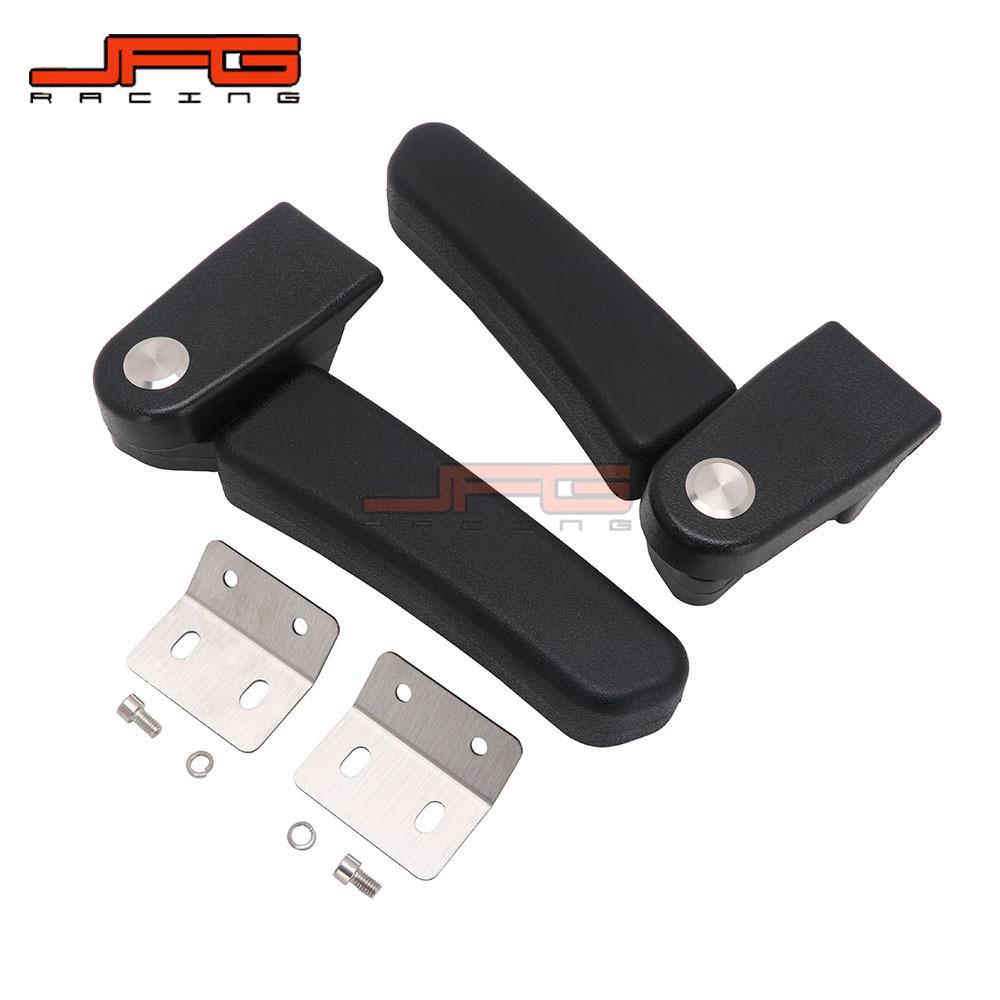 Motorcycle Tail Box Armrest Aluminum Alloy Rear Seat Handrail - Universal Model for Special Modification