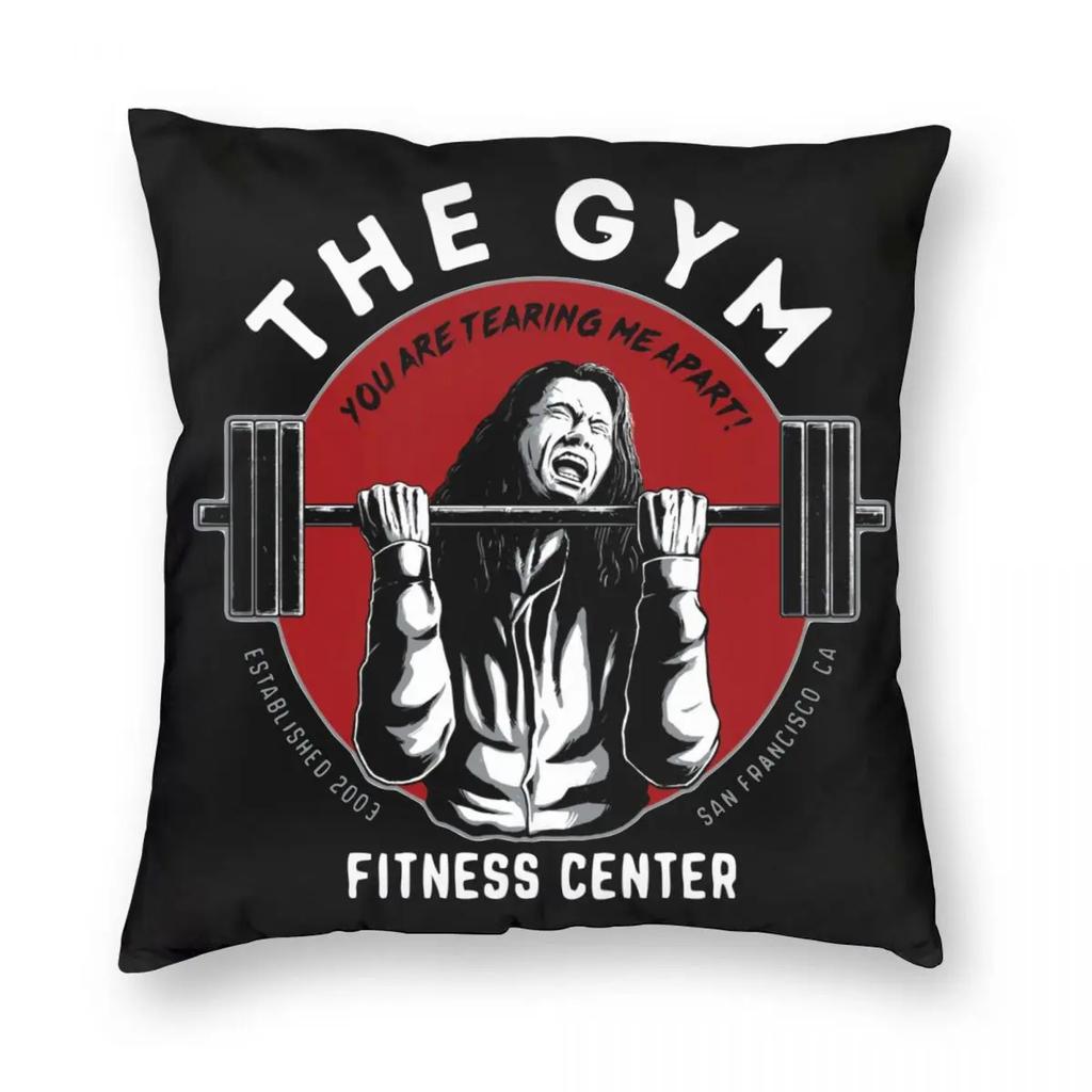 Wiseaus The Gym The Room Kissenbezug Bedruckter Polyester Kissenbezug Deko Kissenbezug Hülle Zuhause Quadratisch