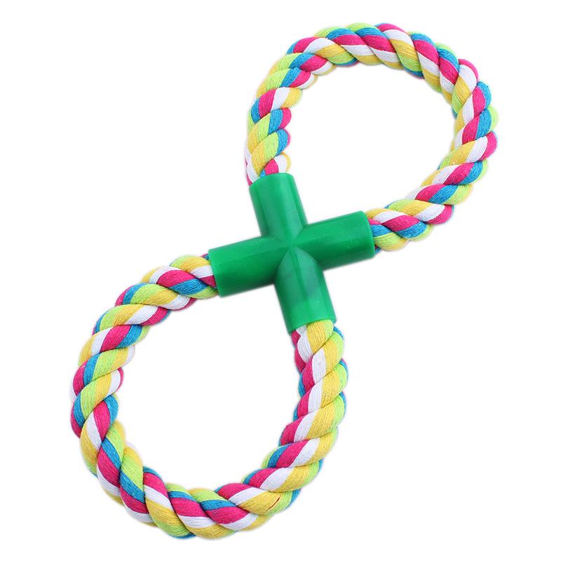 Buy Pet Tying Knot Pet Cotton Rope Toy Dog Toy at affordable prices