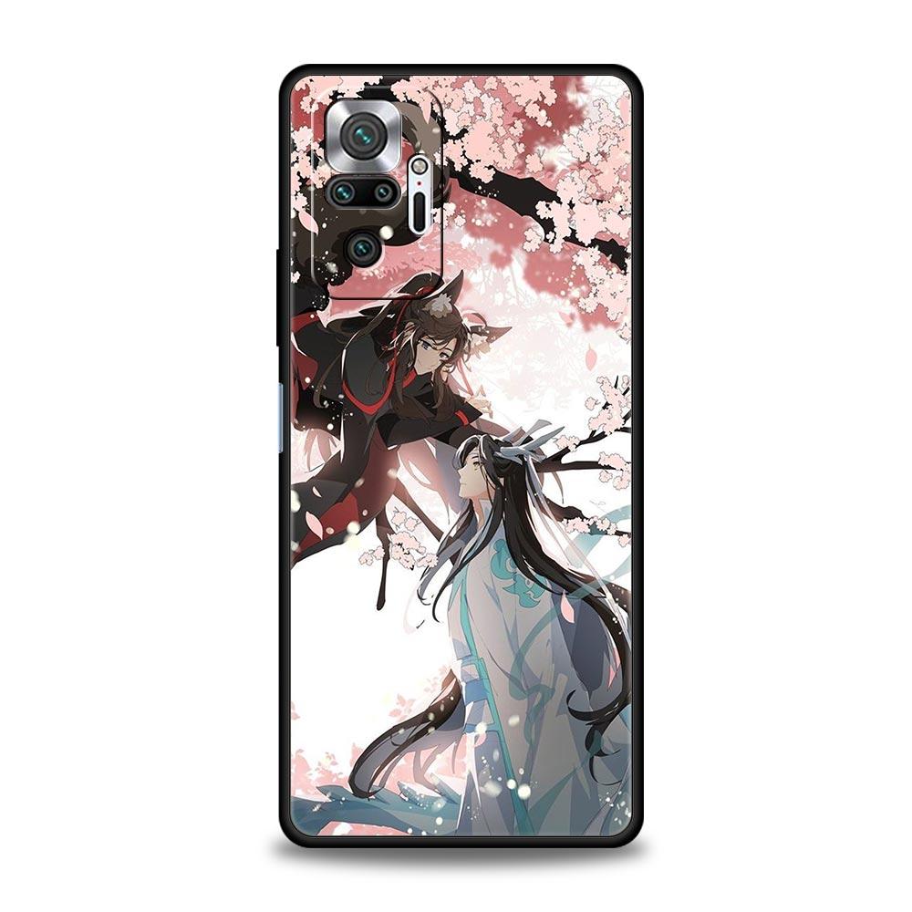 Mo Dao Zu Shi Phone Case For Xiaomi Redmi Note 12 11 10 9 Pro 5G 9s 7 8 8T 10C 9A 9C 9T K40 Gaming Silicone Cover Coque Funda
