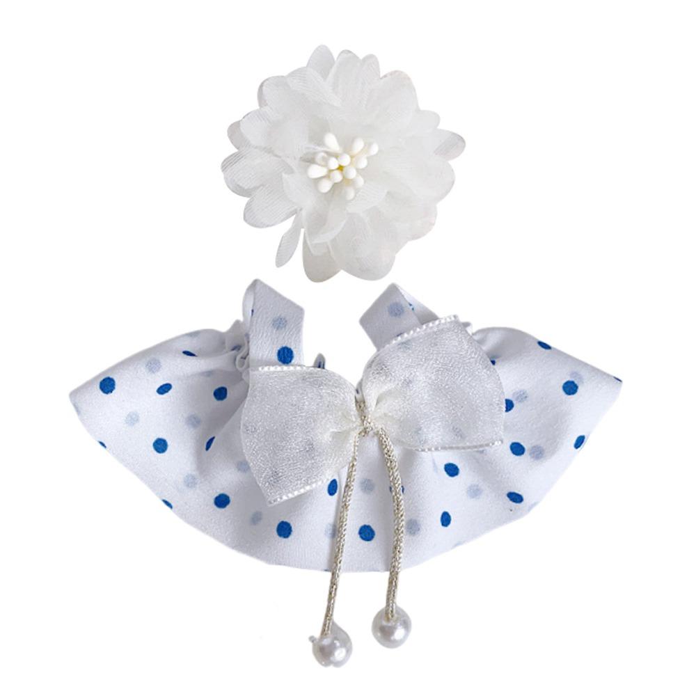 

Mini Plush Doll s Clothes Bud Skirt with Pearl Hair Accessory For I II Dolls DIY Clothing Gifts