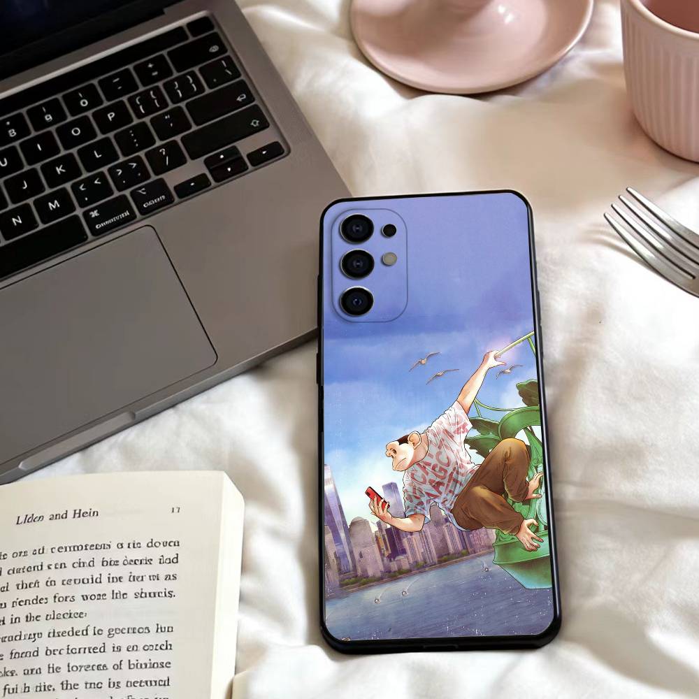 

T-The Darwin Anime I-Incident Phone Case For Samsung S25,24,23,22,30,21,10,9,Ultra,Plus,Lite,FE,4,5 G Soft Black Case Samsung S22plus5G
