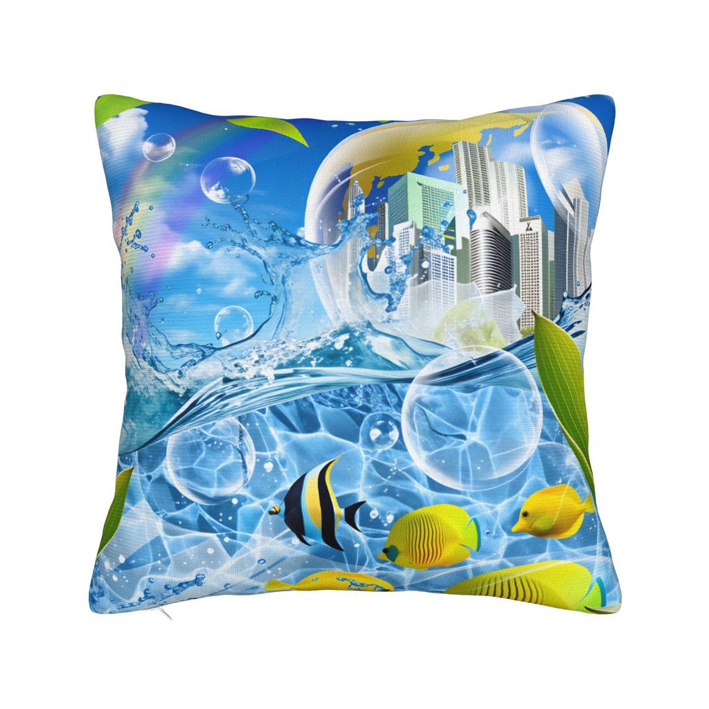 Frutiger Aero Ästhetik Kissenbezug Vintage Kissenbezug für Couch Sofa Schlafzimmer Weiche Kissenbezüge Geschenkidee