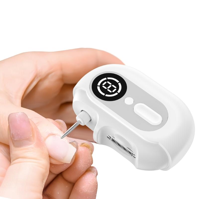 Nail Trimmer Rechargeable Electric Nail Cutter Safe And Quiet Operate Precise Trimming And Polishing For Adults And Kids