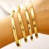 European and American multi-layer metal jewelry simple personalized chain bracelet bohemian fashion multi-layer stacked bracelet set