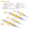 Lâmpada Tubo LED R7S Dimmable COB 118mm 78mm Holofote 110V 220V 7W 15W 28W Substituição para Lâmpadas Halógenas