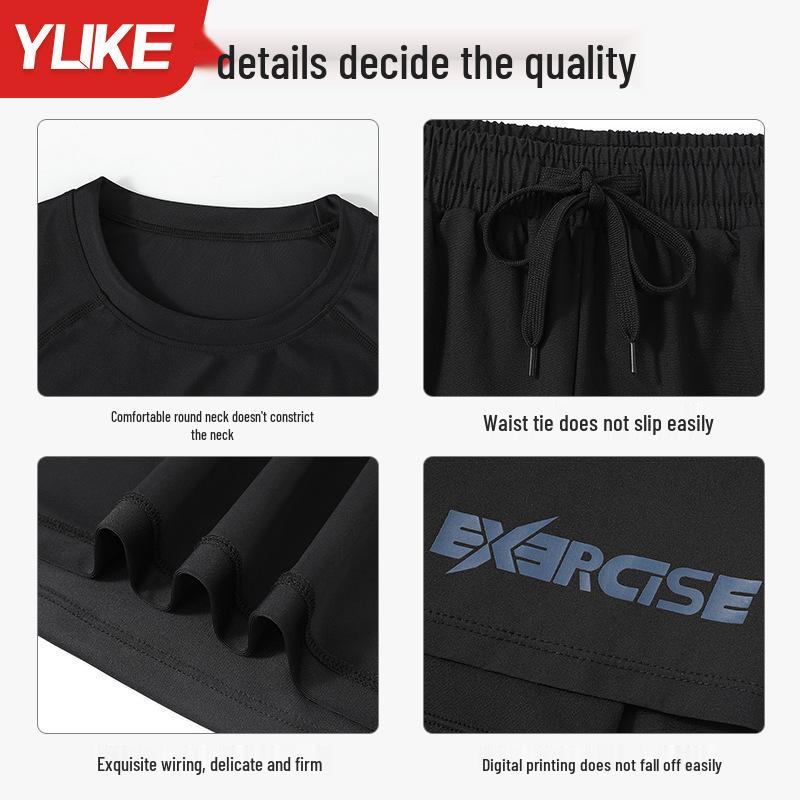 Men's Quick-Dry Swim Trunks Set 2024 - Teen To Adult Plus Size with Full Swim Gear