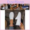 Stylish Breathable Casual Slip-on Sneakers For Women In Blue Gray Brown And Black