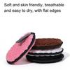 4pc Makeup Remover Microfiber Cotton Pad Cosmetics Washable Makeup Towel Cleaning Sponge Skin Care Tool