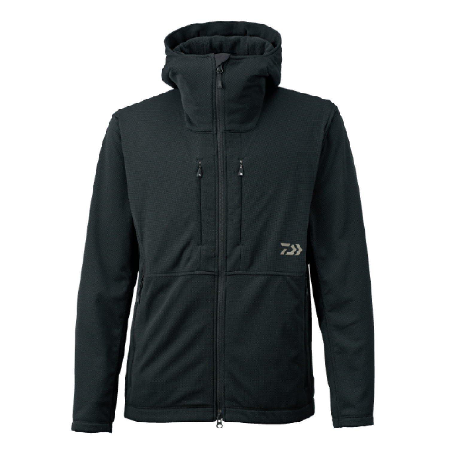 

Куртка для рыбалки Daiwa Rainwear Polartec Thermal Pro Hard face Hoodie Jacket DJ-2007 Black 2XL