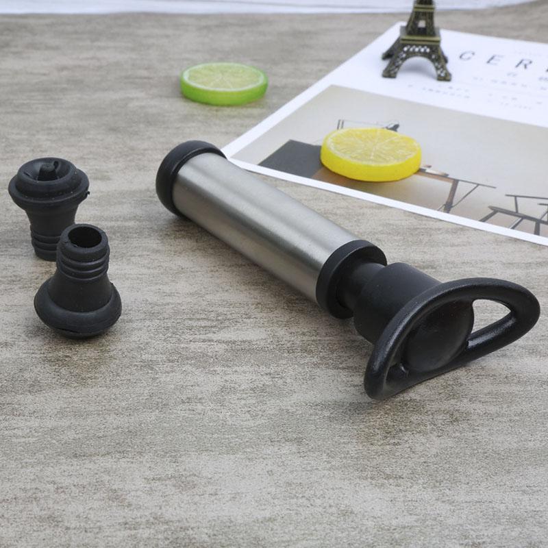 Vacuum Wine Pump Bottle Corks Stopper Bar Vacuum Caps Hat Preserver Wine Drinks Bar Accessories For Preserving And Sealing Wine