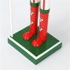 Nutcrackers Figurine with Candy Ribbon Scepter Unique Nutcrackers Decorative Figure with Candy Motifs for Office Homes